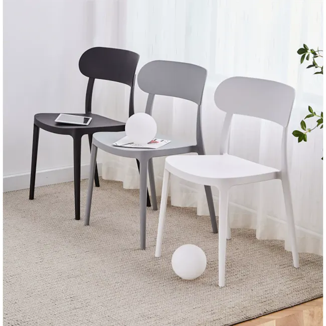 Ferona Stackable Chair - Green - 7
