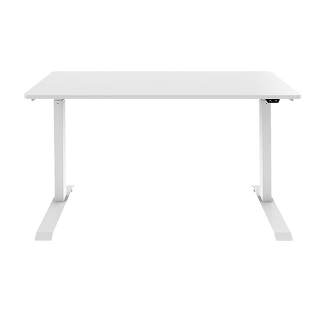 Huxley Adjustable Study Desk 1.2m - White - 2
