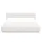 Aubrielle Storage King Bed - White Boucle