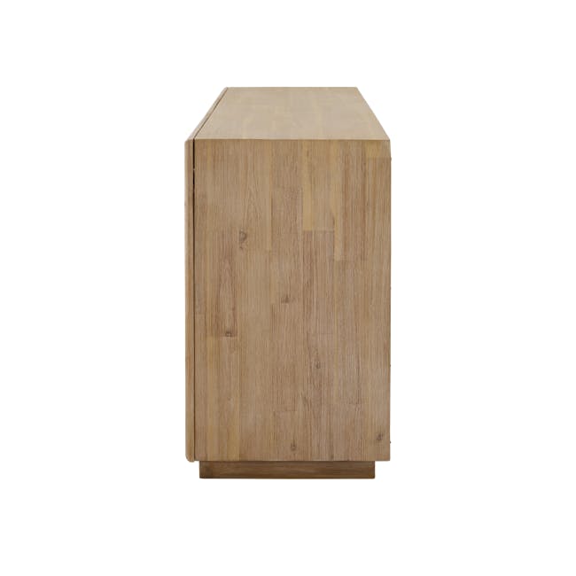 Catania Sideboard 1.6m - 8 - Wooden cabinet, natural wood finish, light brown wood, rustic design, wooden texture, wooden