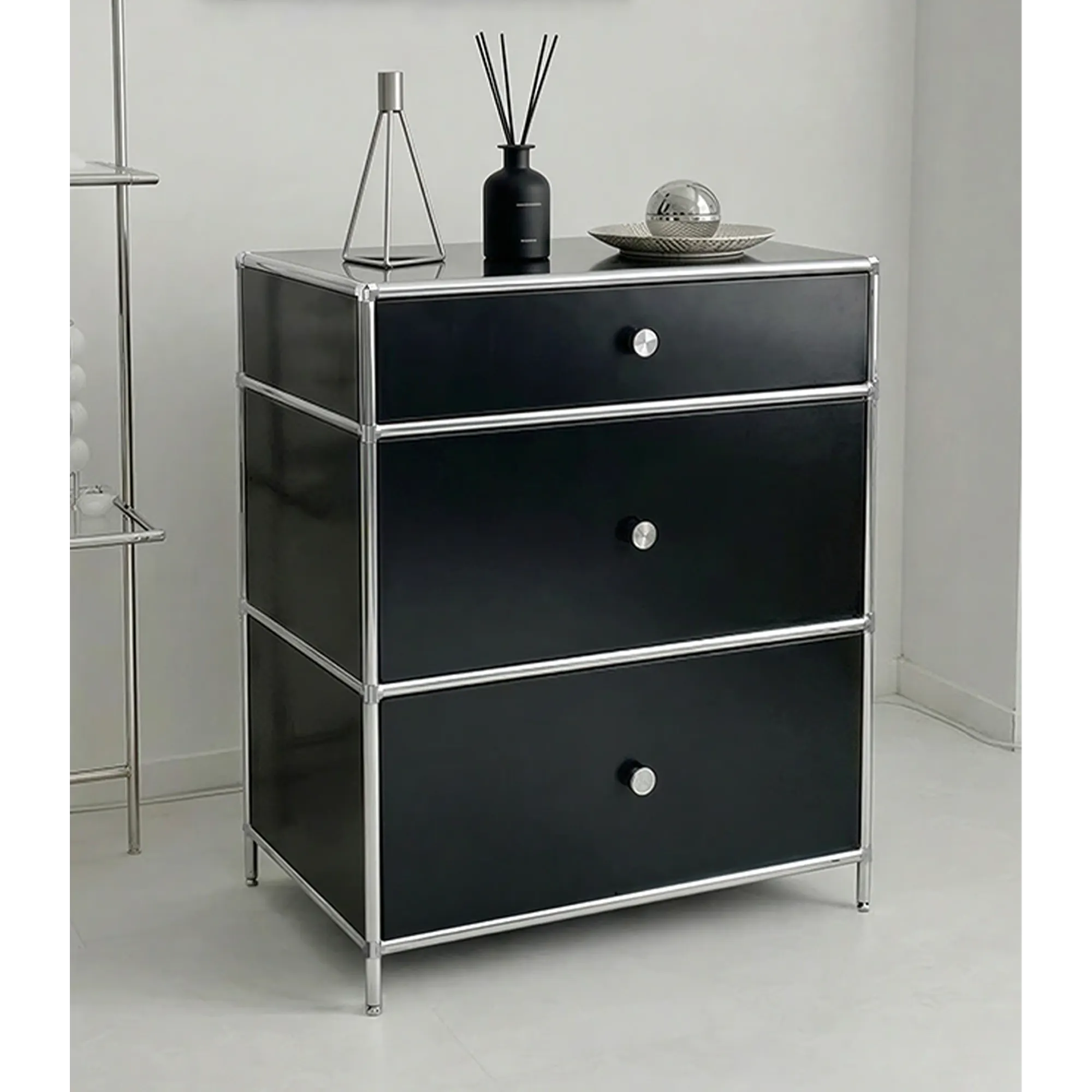 Ace 3 Drawer Chest 0.6m - White - 17