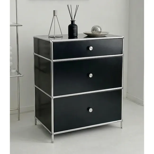 Ace 3 Drawer Chest 0.6m - White - 17