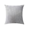 CHAMOIS Cushion Cover - Silver