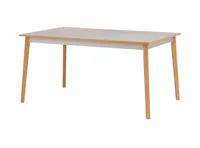 (As-is) Sergio Dining Table 1.5m - Natural, Grey