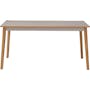 (As-is) Sergio Dining Table 1.5m - Natural, Grey - 7
