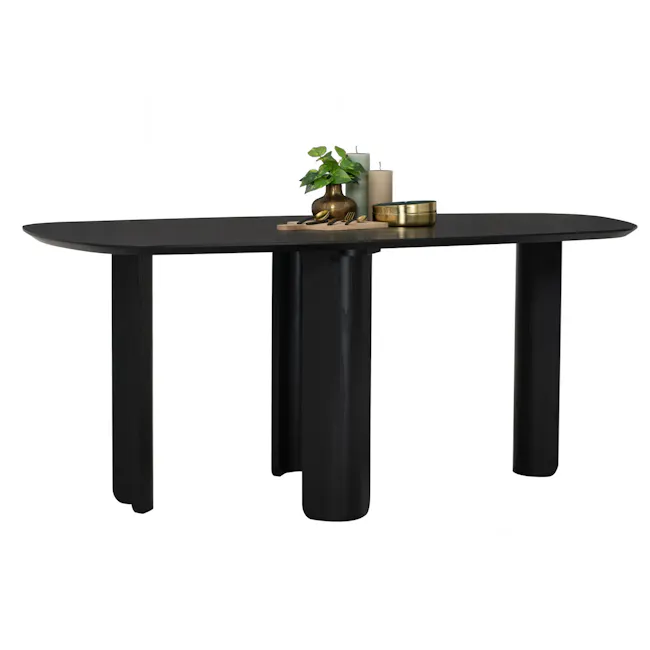 Sonna Asymmetrical 6 Seater Dining Table 1.8m - 1