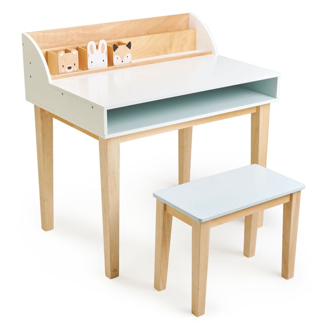 Tender Leaf Forest Desk and Chair - 7
