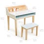Tender Leaf Forest Desk and Chair - 8