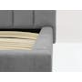 Elliot King Bed in Gray Owl with 2 Lewis Bedside Tables in Grey, Oak - 11