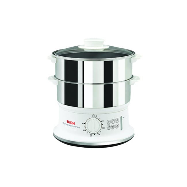 Tefal Stainless Steel Convenient Steamer VC1451 - 0