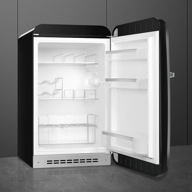 SMEG FAB10 Mini Refrigerator 122L - Black - 2