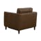 (As-is) Denver Armchair with Adjustable Footrest - Cedar Brown (Genuine Leather) - 11