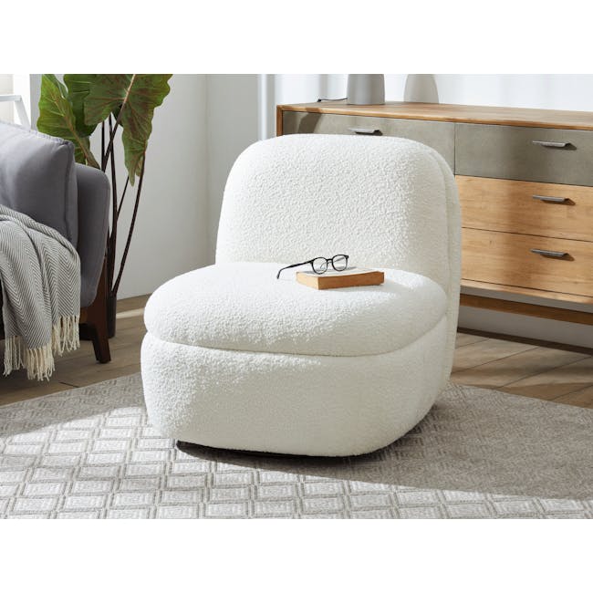 Freya Swivel Lounge Chair - 1