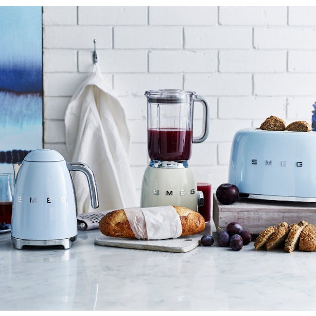Smeg 1.7L Kettle - Pastel Blue, SMEG Appliances | HipVan