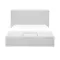 Aeva Queen Adjustable Bed - Grey Boucle