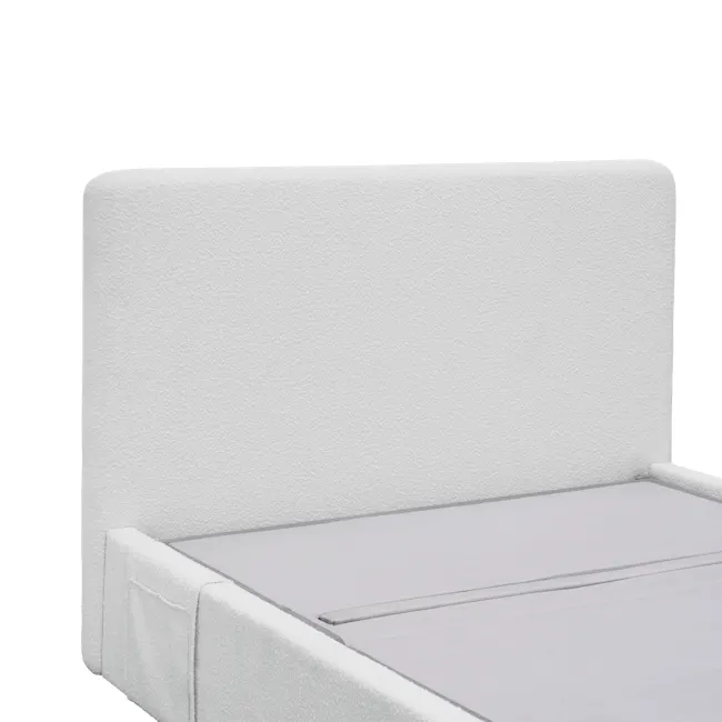 Aeva Queen Adjustable Bed - Grey Boucle - 19