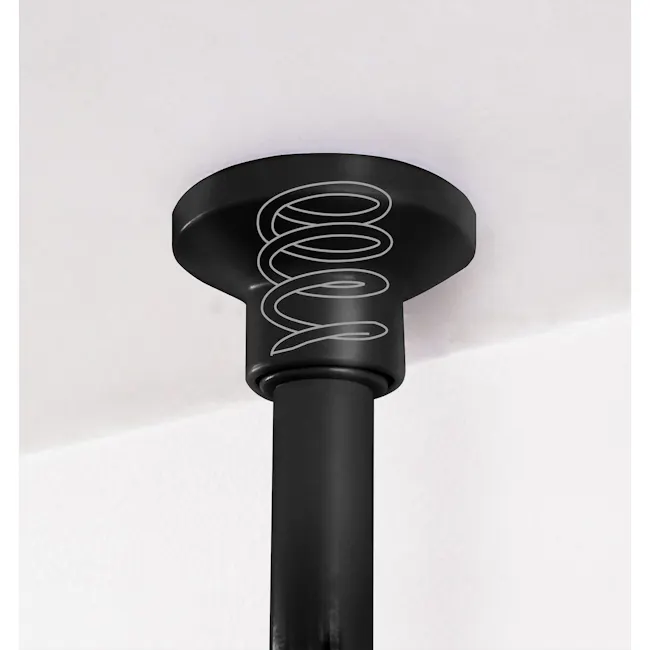 HEIAN 2 Tier Adjustable Clothes Hanger Rack Black (TNP-3B) - 4