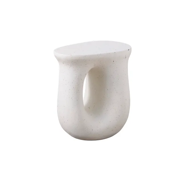 Ugo Sculpted Loop Side Table - 9