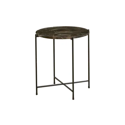 Chloe Marble Round Side Table