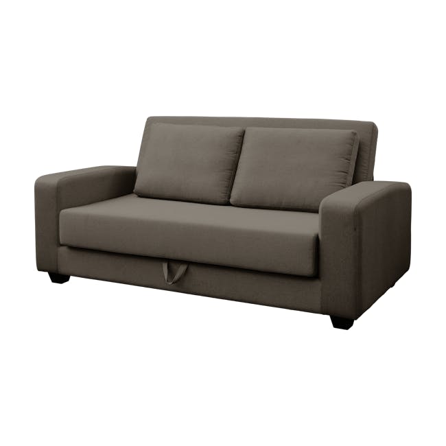 Karl 2.5 Seater Sofa Bed - Brown - 2