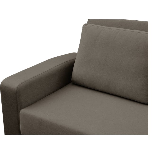 Karl 2.5 Seater Sofa Bed - Brown - 5