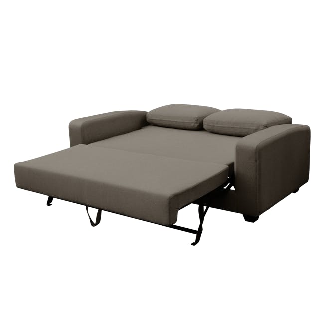 Karl 2.5 Seater Sofa Bed - Brown - 1