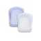 Stasher Reusable Silicone Bag - Pocket - Clear & Lavender (Set of 2)