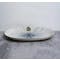 Table Matters Blue Illusion Oval Shaped Plate - 1