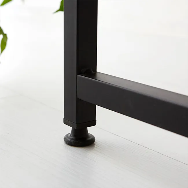 Oasis Sliding Extendable Table 0.5-0.9m - Black - 5
