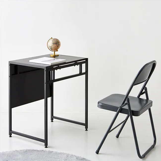 Oasis Sliding Extendable Table 0.5-0.9m - Black - 7