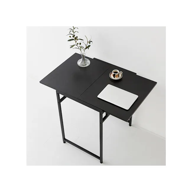 Oasis Sliding Extendable Table 0.5-0.9m - Black - 2