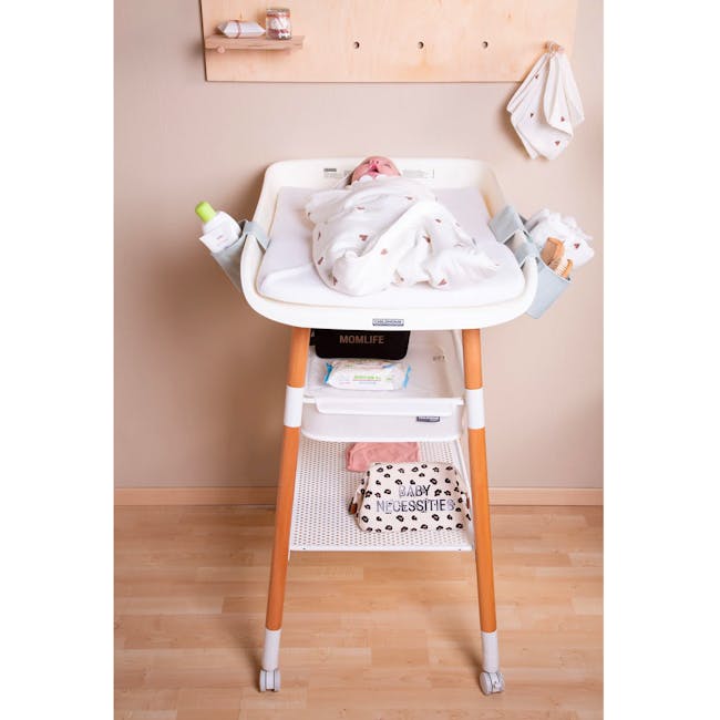 Childhome Evolux Changing Table - Natural White - 6