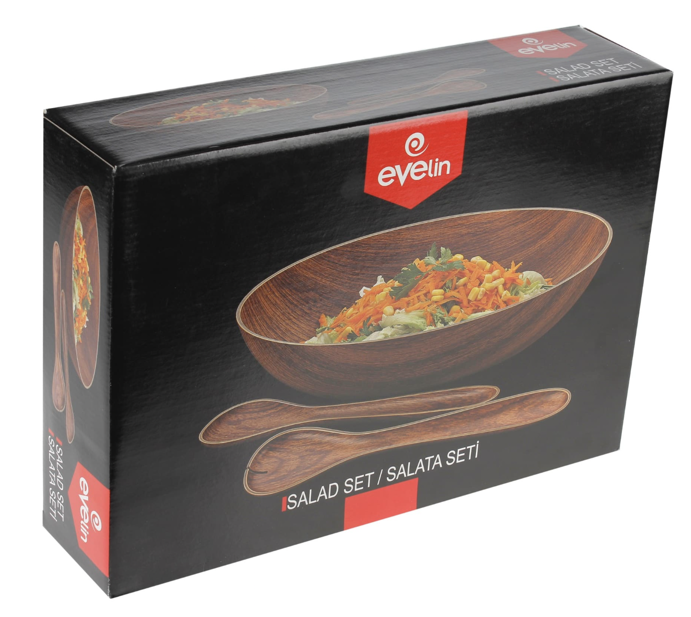 Evelin Salad Bowl & Mixer Set, Evelin HipVan