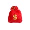 Red Money Bag Cushion - 0