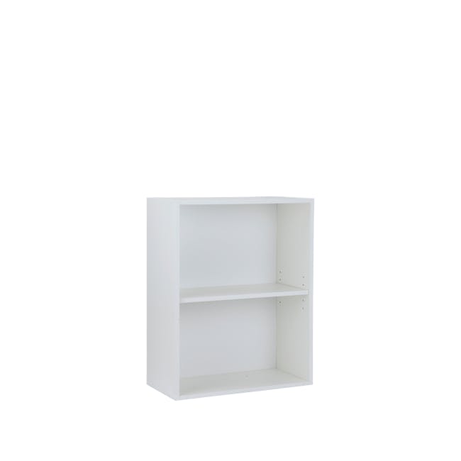 Hitoshi 2-Tier Bookshelf - White - 4