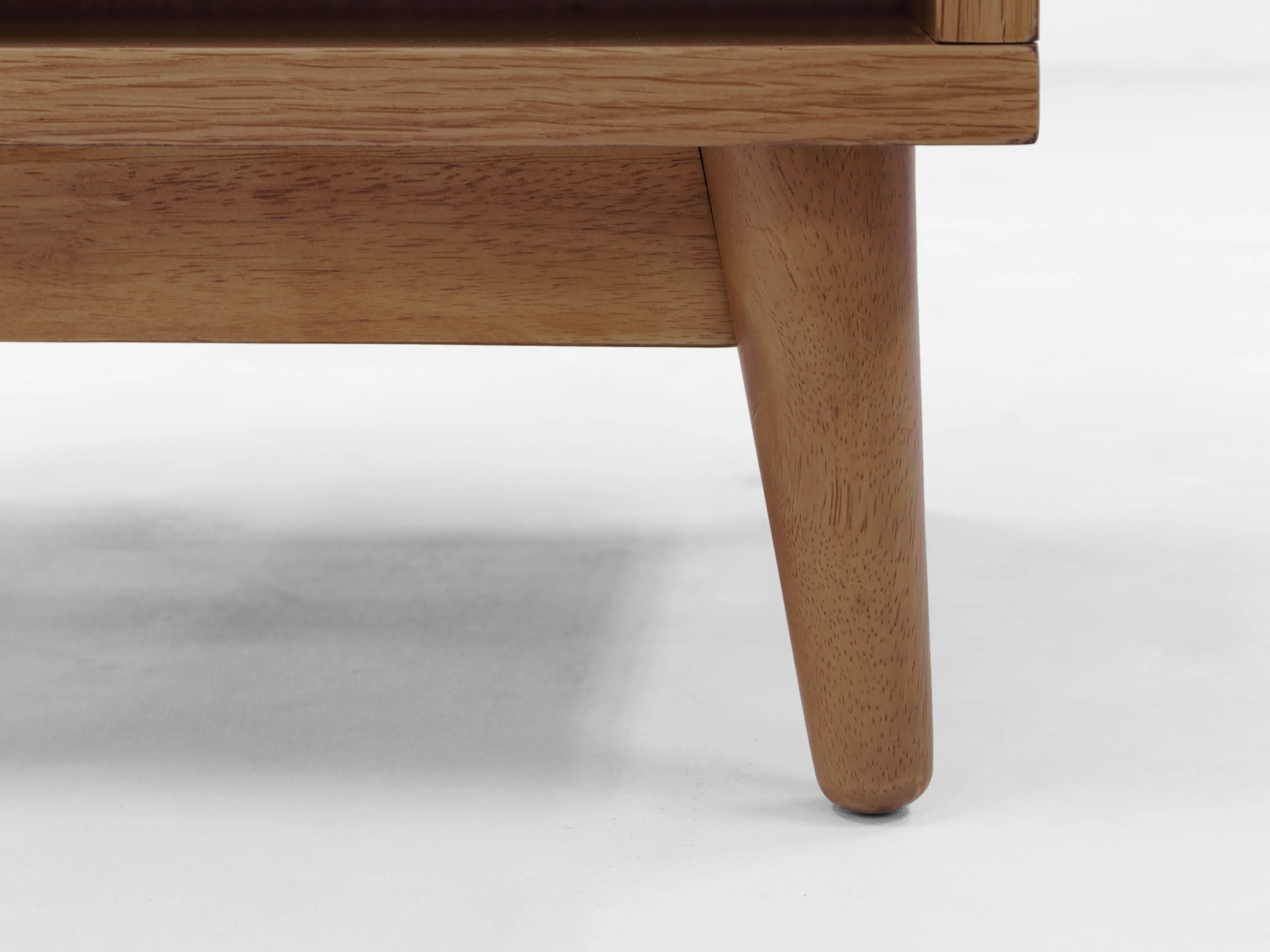 Kyoto Top Drawer Bedside Table - Walnut - 7