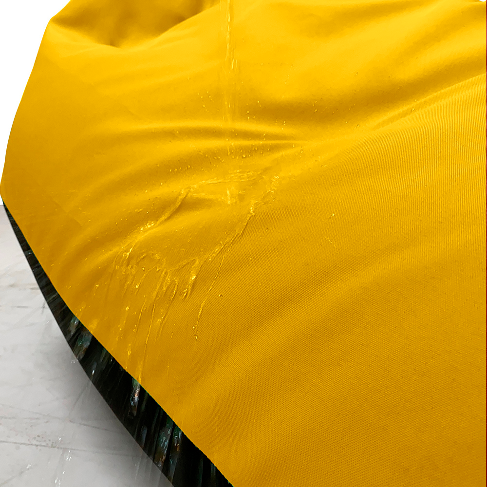 yellow outdoor bean bag