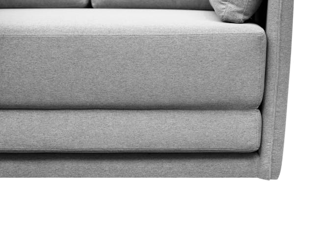 Greta 2 Seater Sofa Bed - Light Grey - 8