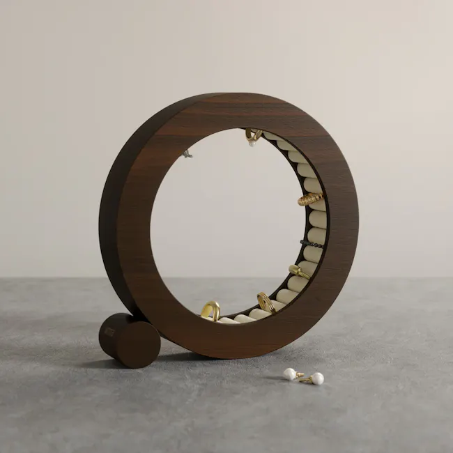 Ferris Jewelry Organizer - Walnut - 7