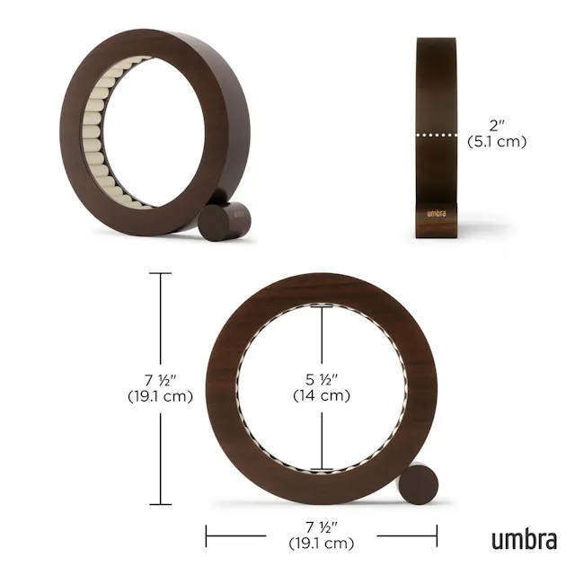 Ferris Jewelry Organizer - Walnut - 6