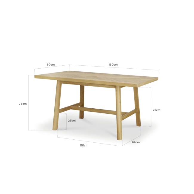 Gianna Dining Table 1.6m - 8