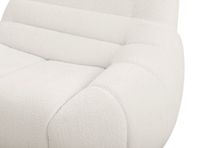 Tara 3 Seater Extended Sofa - Beige - 1