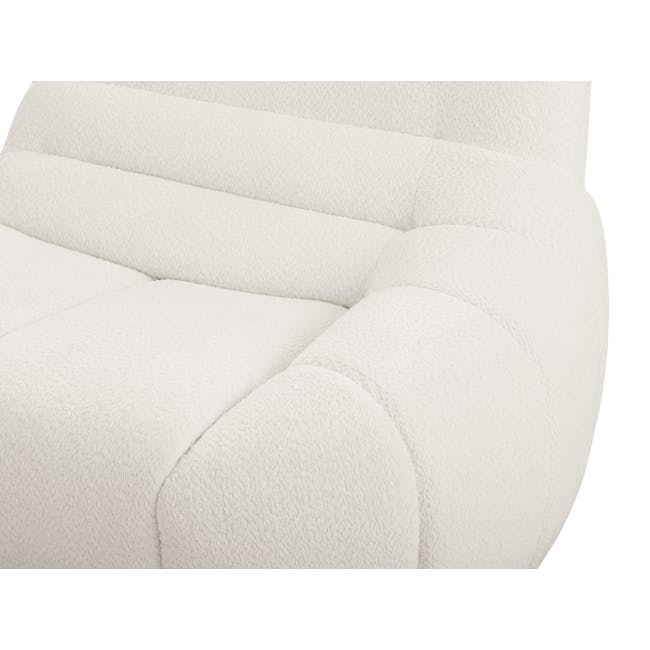 Tara 3 Seater Extended Sofa - Beige - 1
