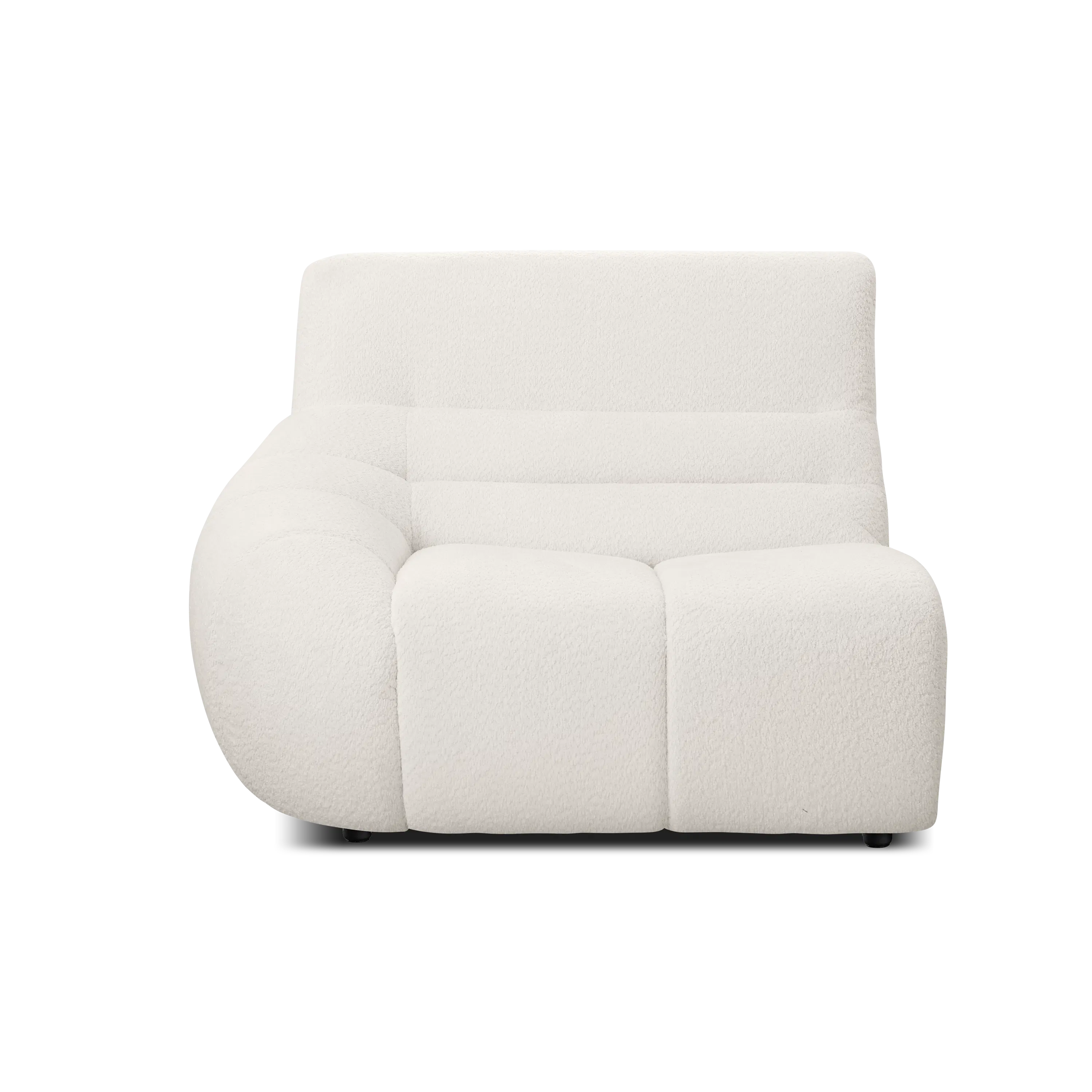 Tara 4 Seater Corner Extended Sofa - Beige - 7