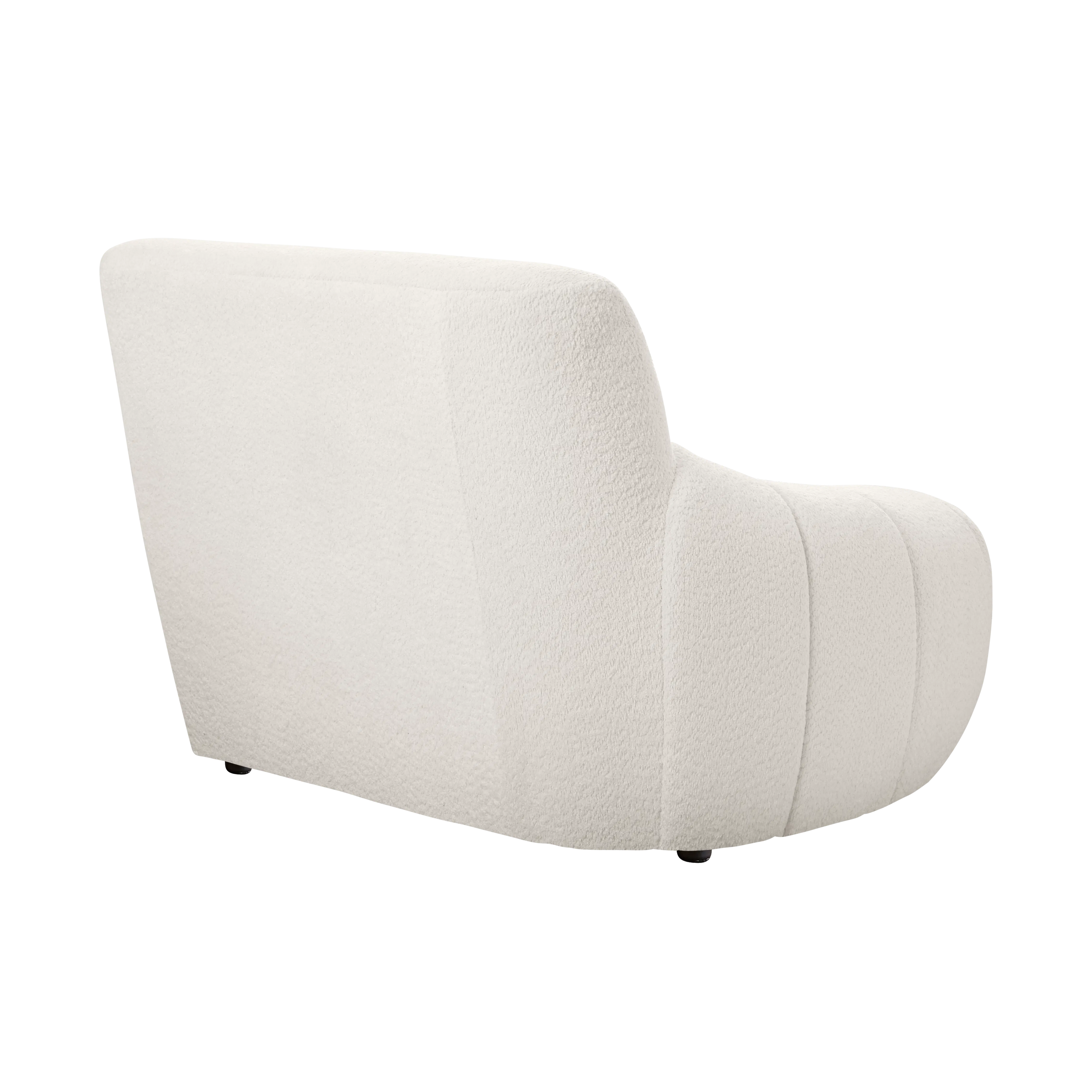 Tara 4 Seater Corner Extended Sofa - Beige - 11 - White, plush, modern, ergonomic, comfortable, soft, luxurious, cozy