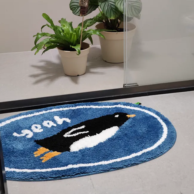 Yeah Penguin Bath Mat - 2