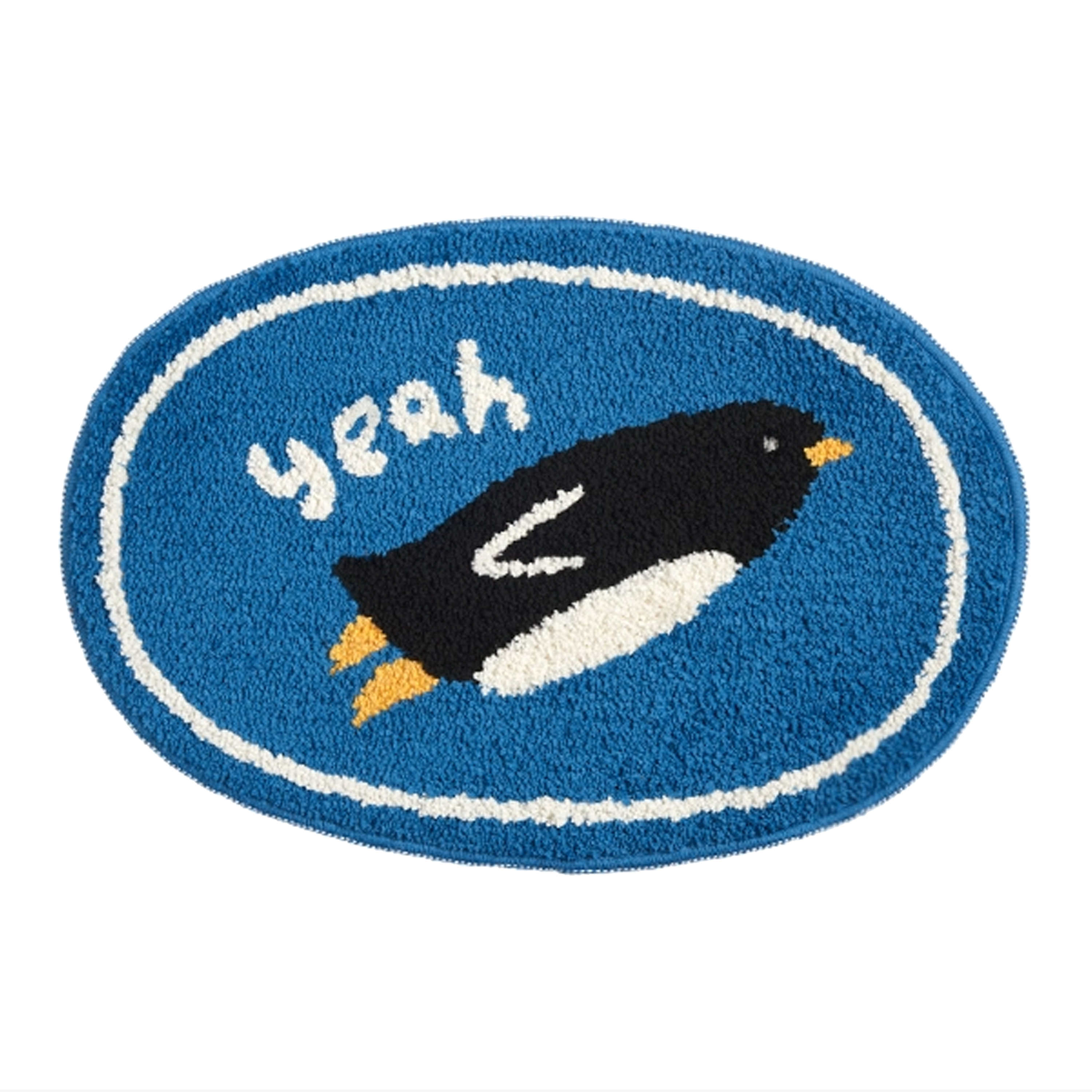 Yeah penguin bath mat