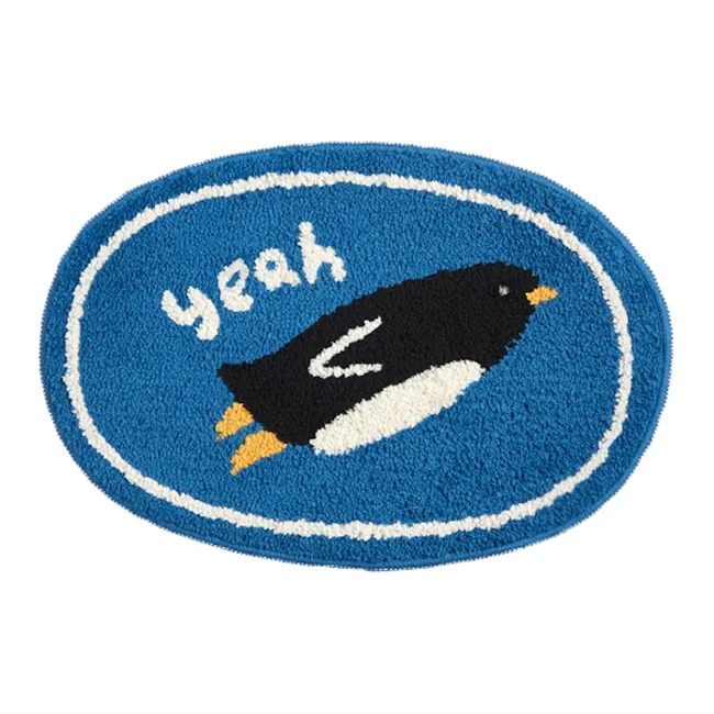 Yeah Penguin Bath Mat - 1