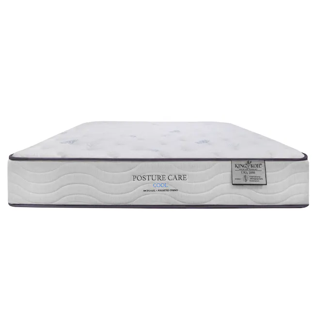 King Koil Posture Care Cool 28cm Mattress - Firm (4 Sizes) *HipVan Exclusive!* - 1 - Posture Care, Cool, Micro-Gel, Pocketed