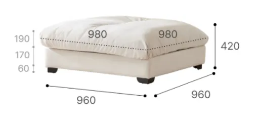 Maya Ottoman (Pet Friendly) - 24